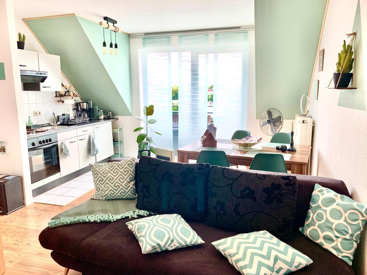 Cottbus-Apartments - Green Apartment I Privat I Wifi I Kueche I Balkon 外观 照片