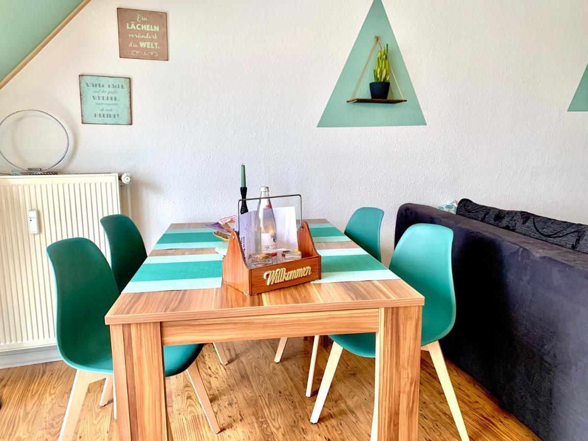 Cottbus-Apartments - Green Apartment I Privat I Wifi I Kueche I Balkon 外观 照片